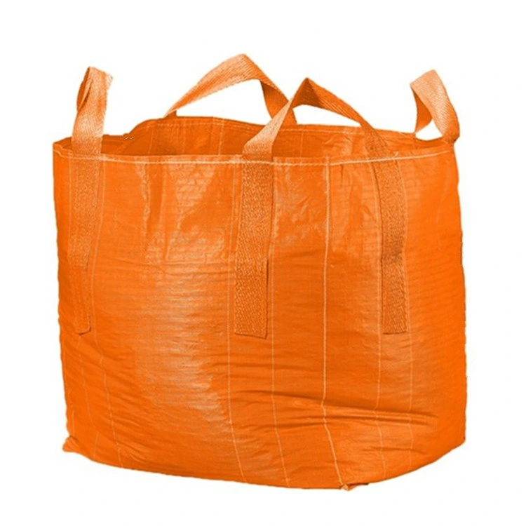 SGS BRC ISO9001 Fabricant 1000kg Sac de 1 200 kg Sac de tonnes Flexi Bag Sac grand sac en plastique tissé en polypropylène FIBC Sac en vrac pour ciment d'engrais pour aliments pour animaux