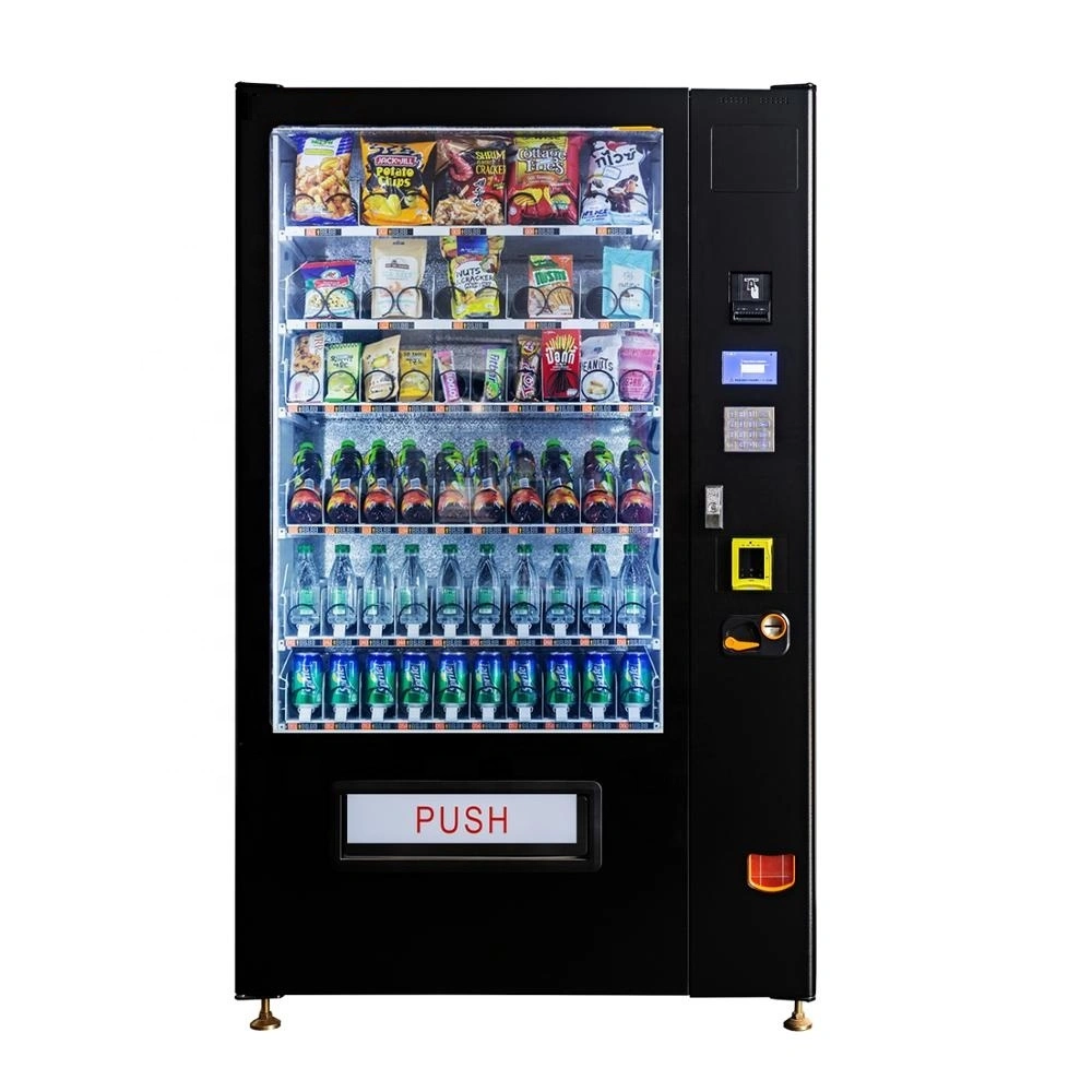 Automatische Cold Healthy Food Combo Verkaufsautomaten, Snack Food Drink Verkaufsmaschine