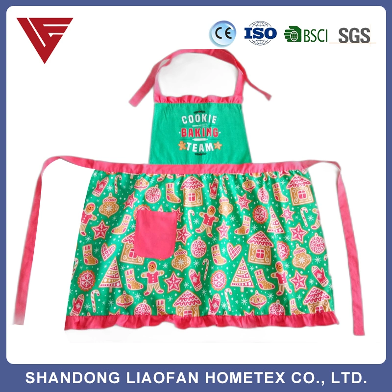 Home Lace Embroidery Brush Embroidered Waist Skirt Apron