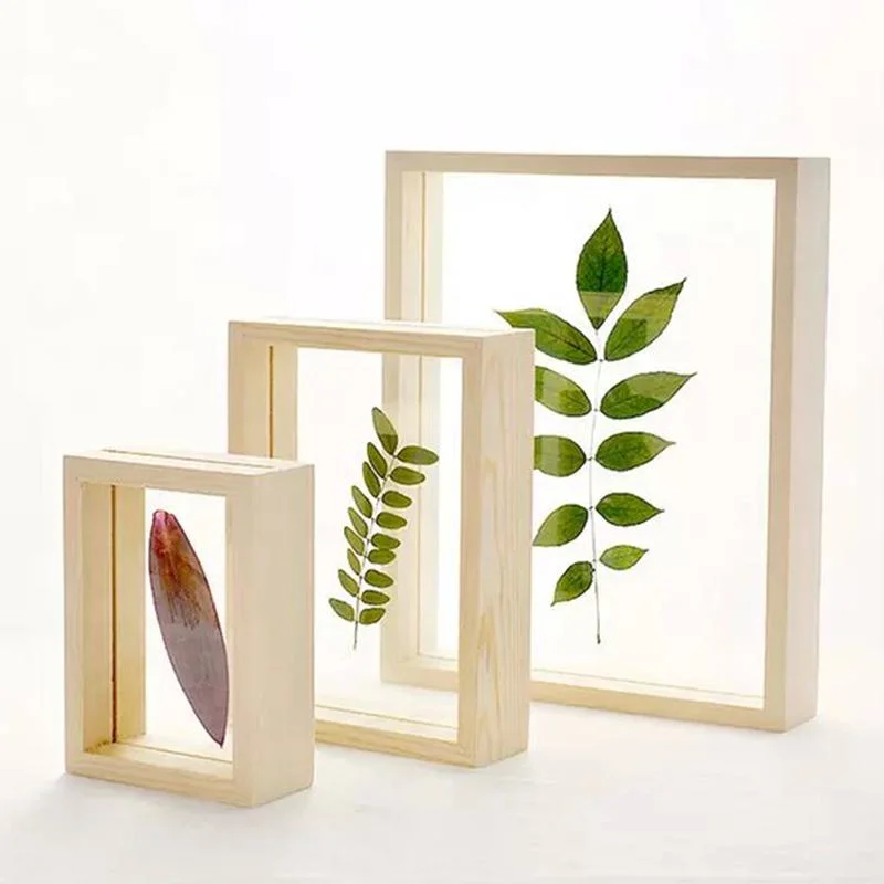 Solid Wood Photo Frame 5" 6" 7" 8" Creative Wooden Frame