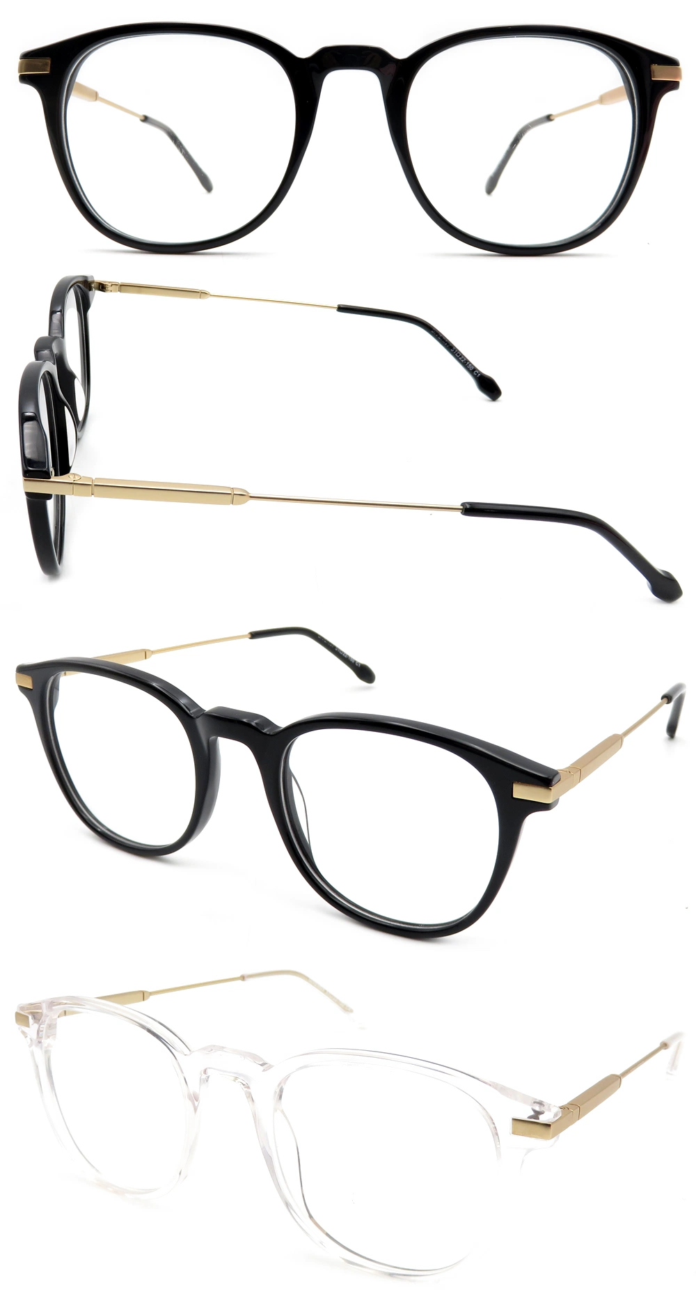 High Quality Square Acetate Frames Optical Eyewear for Ladies