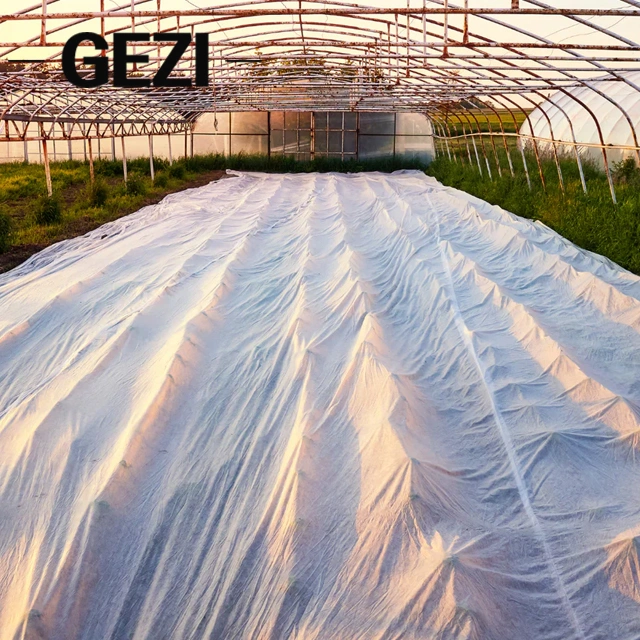 Spunbond Non Woven Weed Barrier Cloth Gartenvlies Fabric for Agriculture Garden Cover Frost Fleece Protective Greenhouse