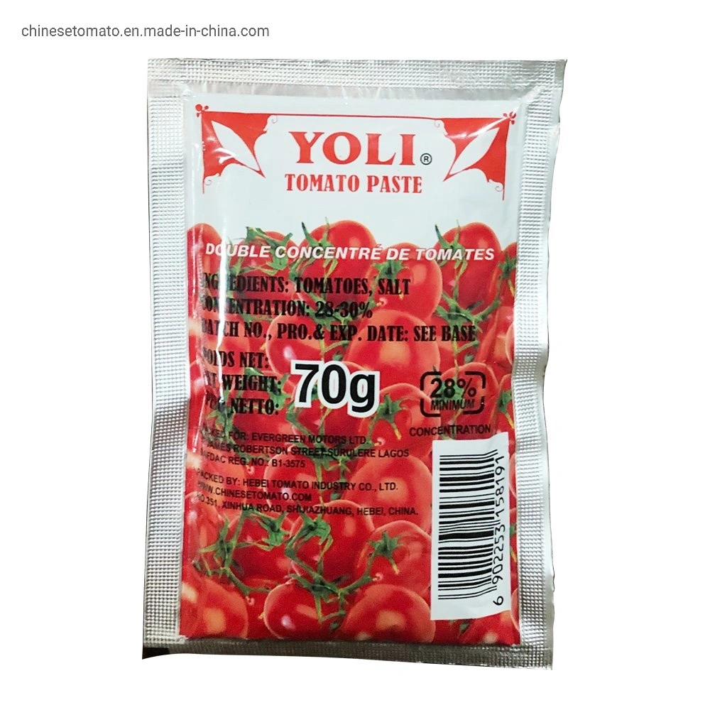 Tomato Factory of Tomato Sachet 70g*50 to Douala and Kribi