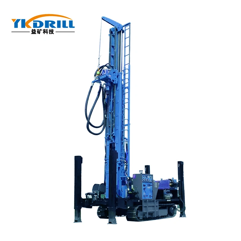 Deep Hole DTH Mine Borehole Hydraulic Water Well Drilling Rig Machine for Water Well