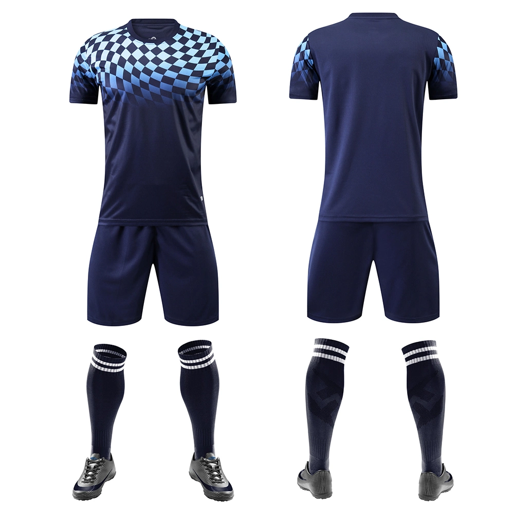Mayorista/Proveedor 22/23 New Season Club Team ropa de fútbol personalizada barato Camiseta de fútbol blanca