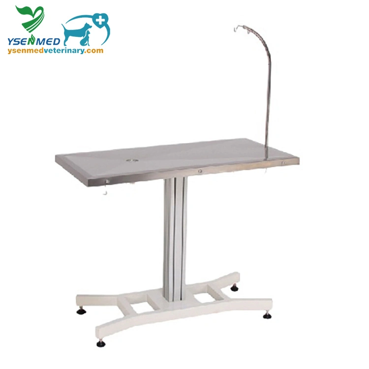 Ysft-871e-T Medical Equipment Vet Electric Operating Table with Tissue Tray