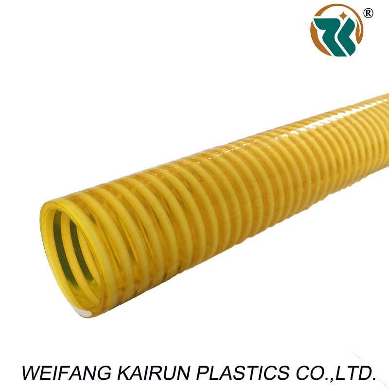 Low Temperature Resistance/High Temperature Resistance High Pressure PVC Vacuum Corrugated Plastic Reinforced PVC Suction Hose