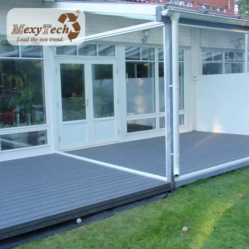 Wood Plastic Composite Decking Floor