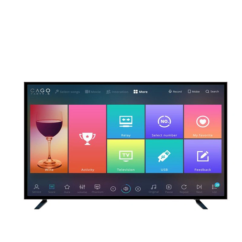 O OEM 2022 Home Android Market 4K 55-polegadas LCD digital de televisão inteligente