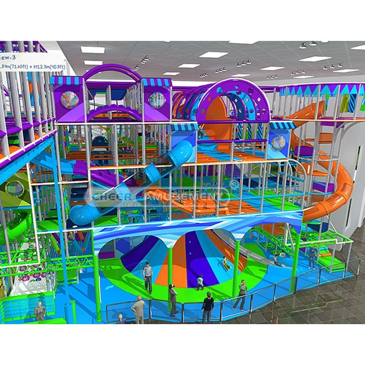 One-Stop Service 12.3m High Indoor Kids Play Fun Center in a Giant Shopping Mall by Cheer Amusement