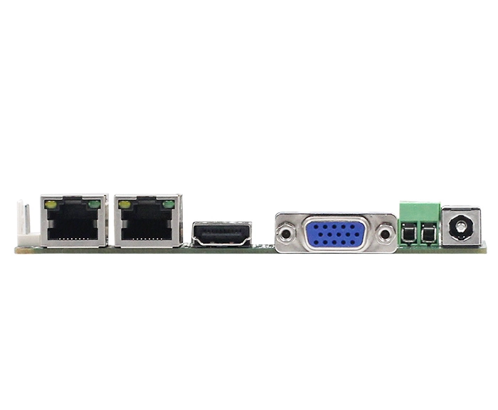 لوحة أم Nano صغيرة خالية من المراوح 2 LAN LVDS