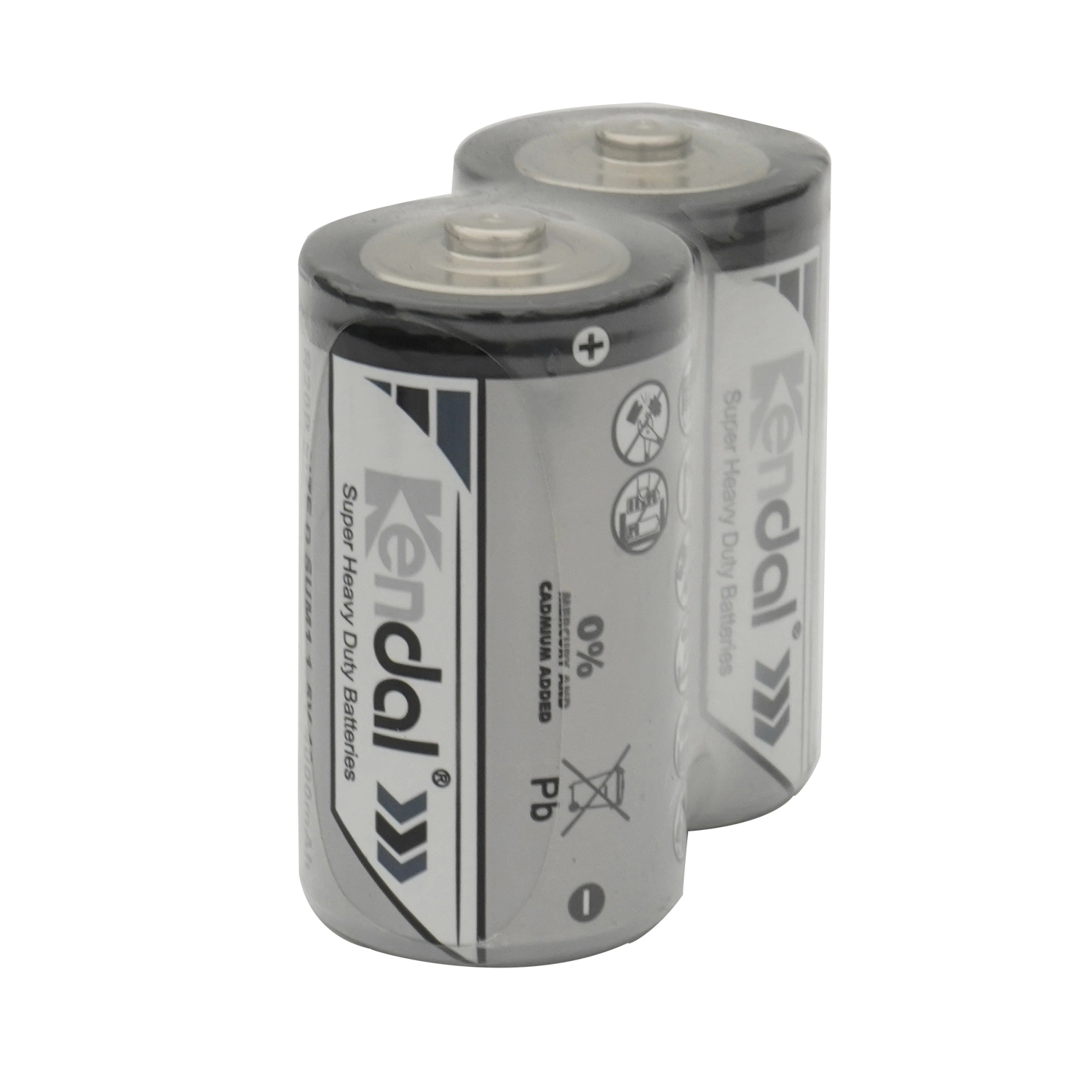 Long Service Life D Size Carbon Zinc Battery R20p IEC Standard