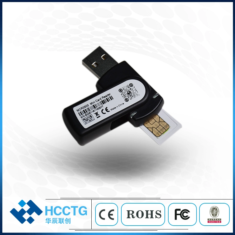 Mini-ISO 7816 USB-SIM-Smart-Card-Lesegerät Dcr35