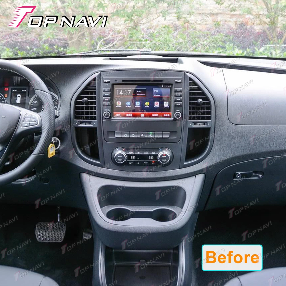 New 12.1inch Android 10.0 Vertical Screen Car Stereo GPS Navigation DVD Player for Benz Vito 2013 - 2017 Benz Radio