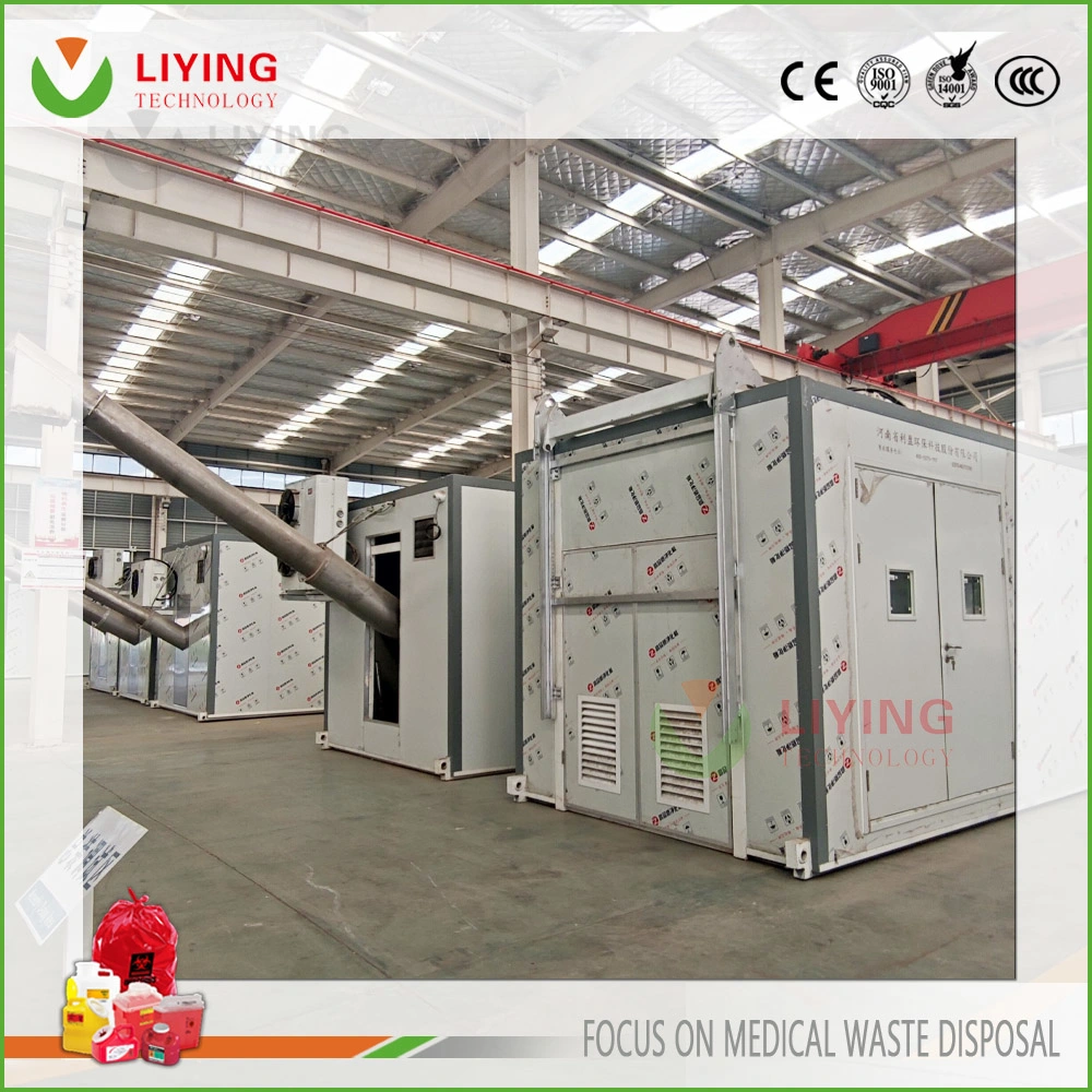 Medical Waste Microwave Environmental Protection Treatment Equipment for Hospital/Clinic Use