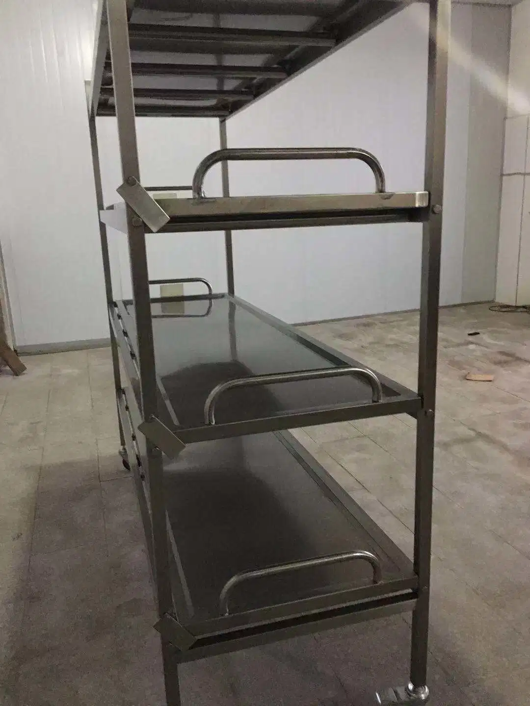 Stainless Steel 304 Body Storage Shelf for 12 Corpses