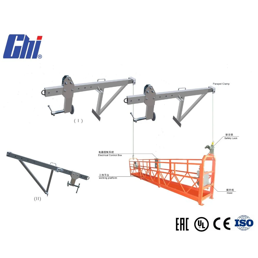 Zlp630 acier zingué, plate-forme suspendue galvanisée Hot-SIP