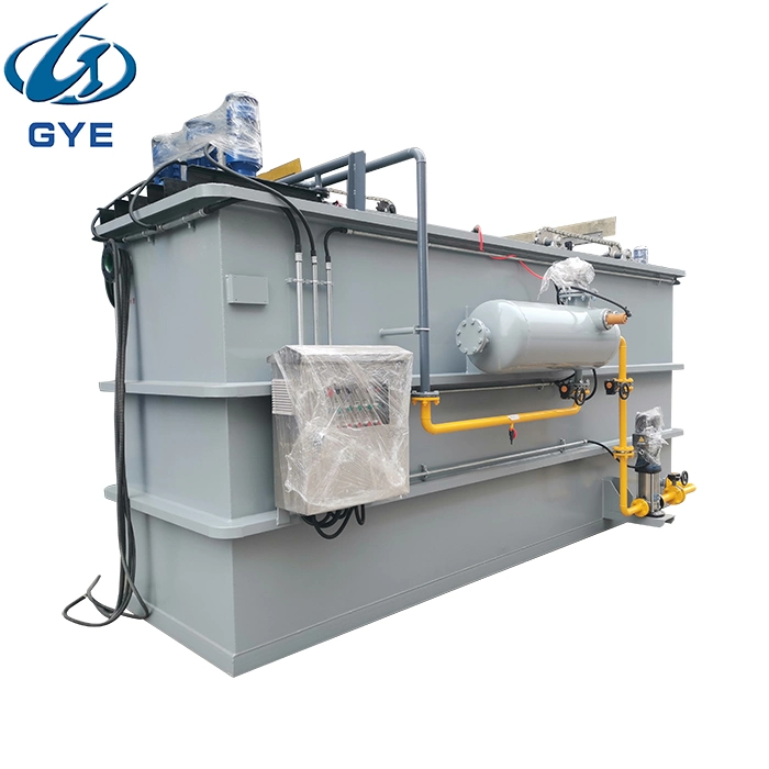 Horizontal Dissolved Air Flotation Textile Wastewater Treatment Equipment