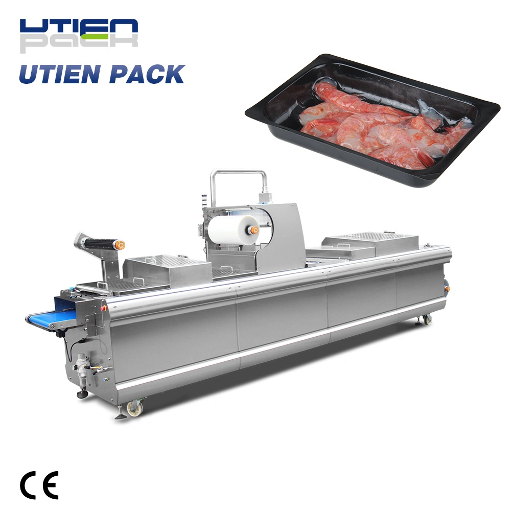 Estado de Arte mariscos Vacuum Skin Packaging Equipment máquina Para filete de pescado porción de filete de salmón Atún Camarón langosta cangrejo Comida