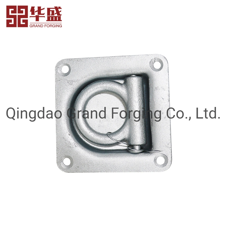 Die Forging High quality/High cost performance Trailer Prat Square D Ring Trailer Ring Towing Ring