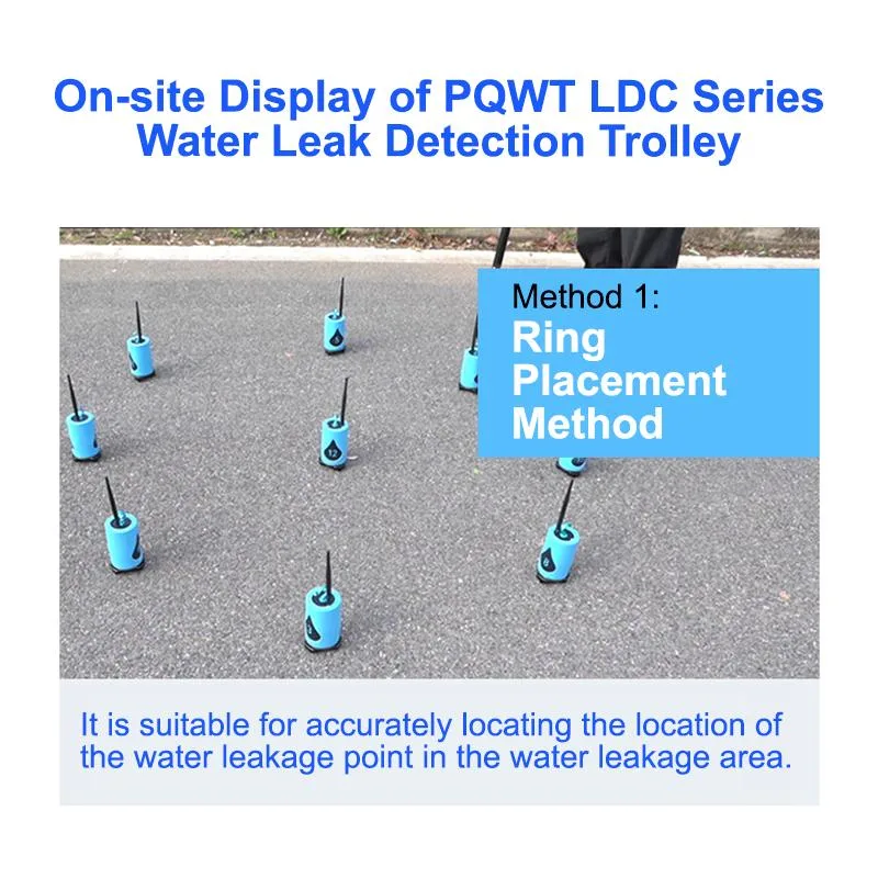 La detección de fugas electrónico Pqwt Localización de fugas de agua