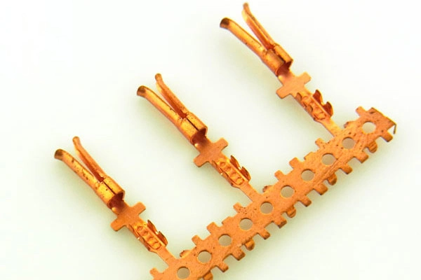 Relay and Switch Metal Contact Clip Stamping