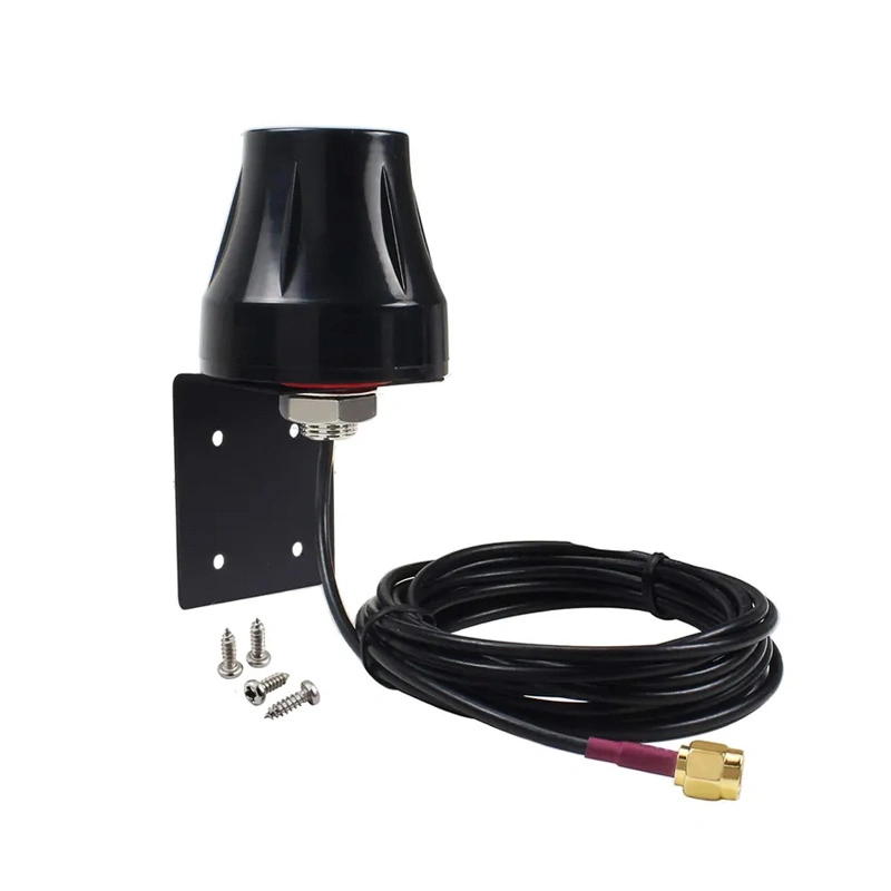 Waterproof Dual Band WiFi 2.4GHz 5GHz 5.8GHz Mini Omni-Directional 5dBi Wall Mount Outdoor RP-SMA Male Antenna