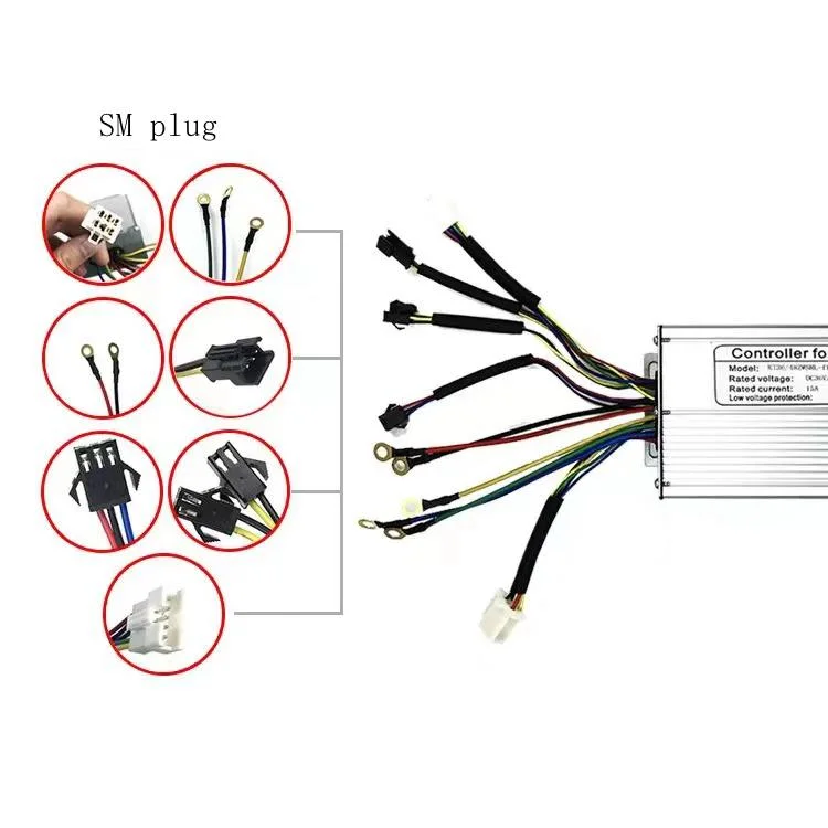 Kt Electric Bike Motor Controller Kunteng 30A Brushless Motor Controller for 48V 1000W Electric Bike Kit