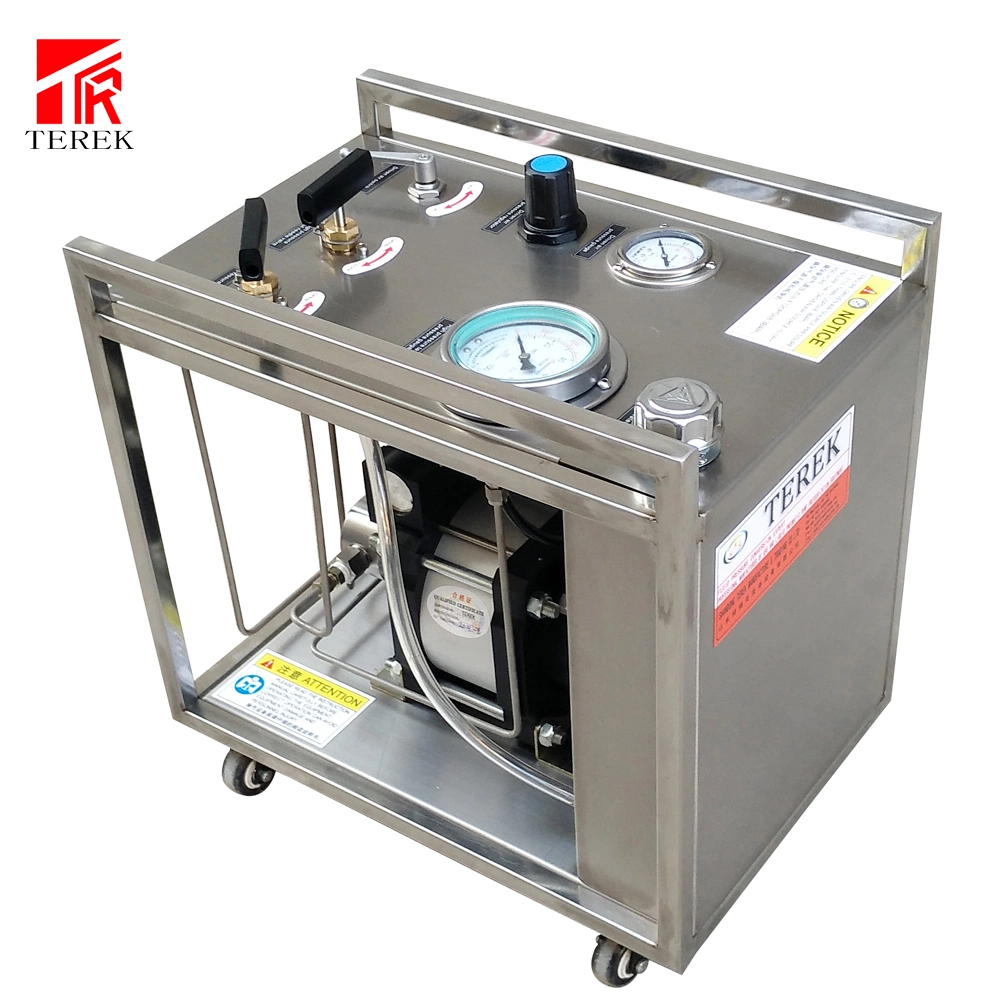 Terek Fluid pressurisé Equipment Series support pour tester les équipements à gaz Avec de l'eau pour l'équipement de test de pression hydrostatique