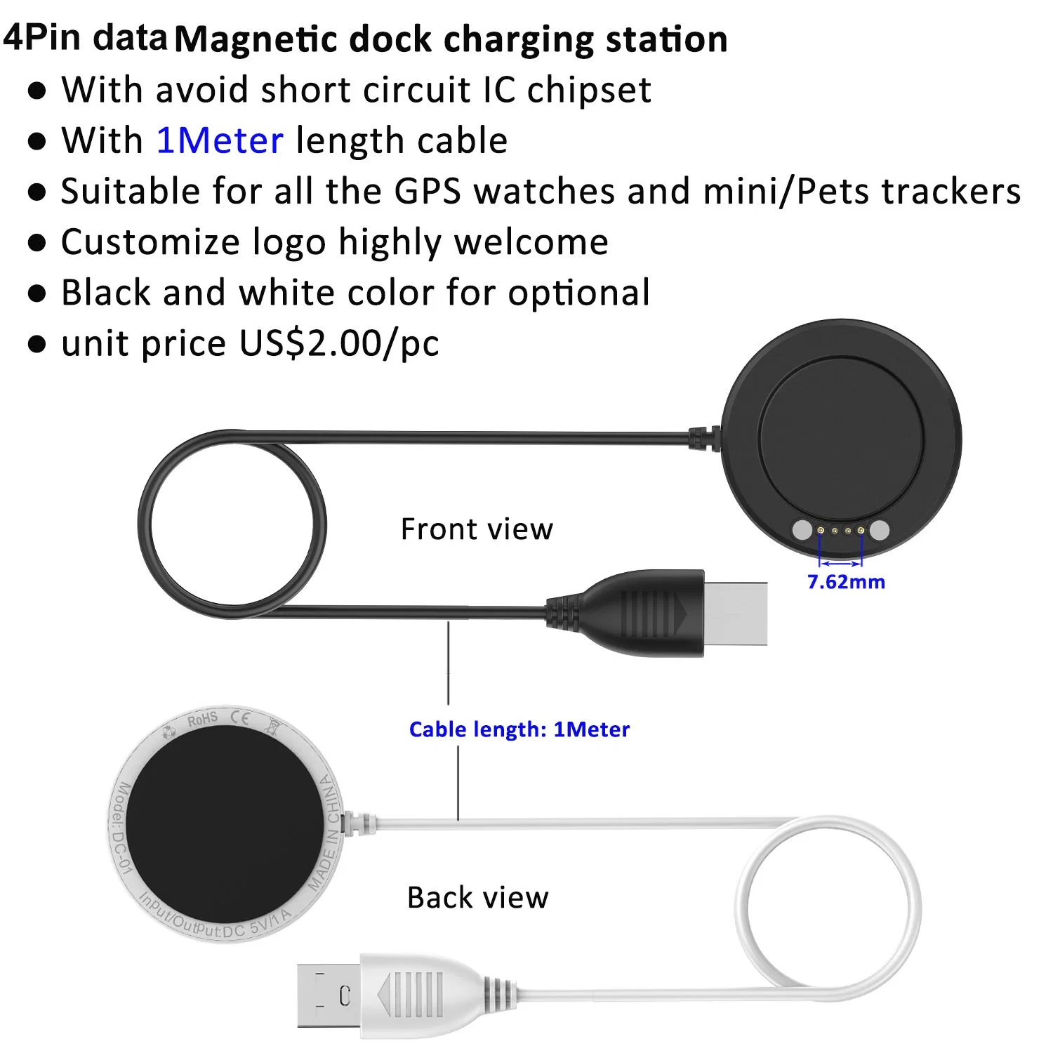 Chamada de vídeo de emergência 4G LTE 4G, com proteção estanque e IP67 de alta qualidade localizador de GPS com relógio inteligente de segurança com alerta de alarme de remoção durante Evite raptar a D31U