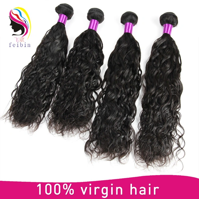 China Supplier Wholesale/Supplier Unprocessed Remy Human Hair Natural Wave