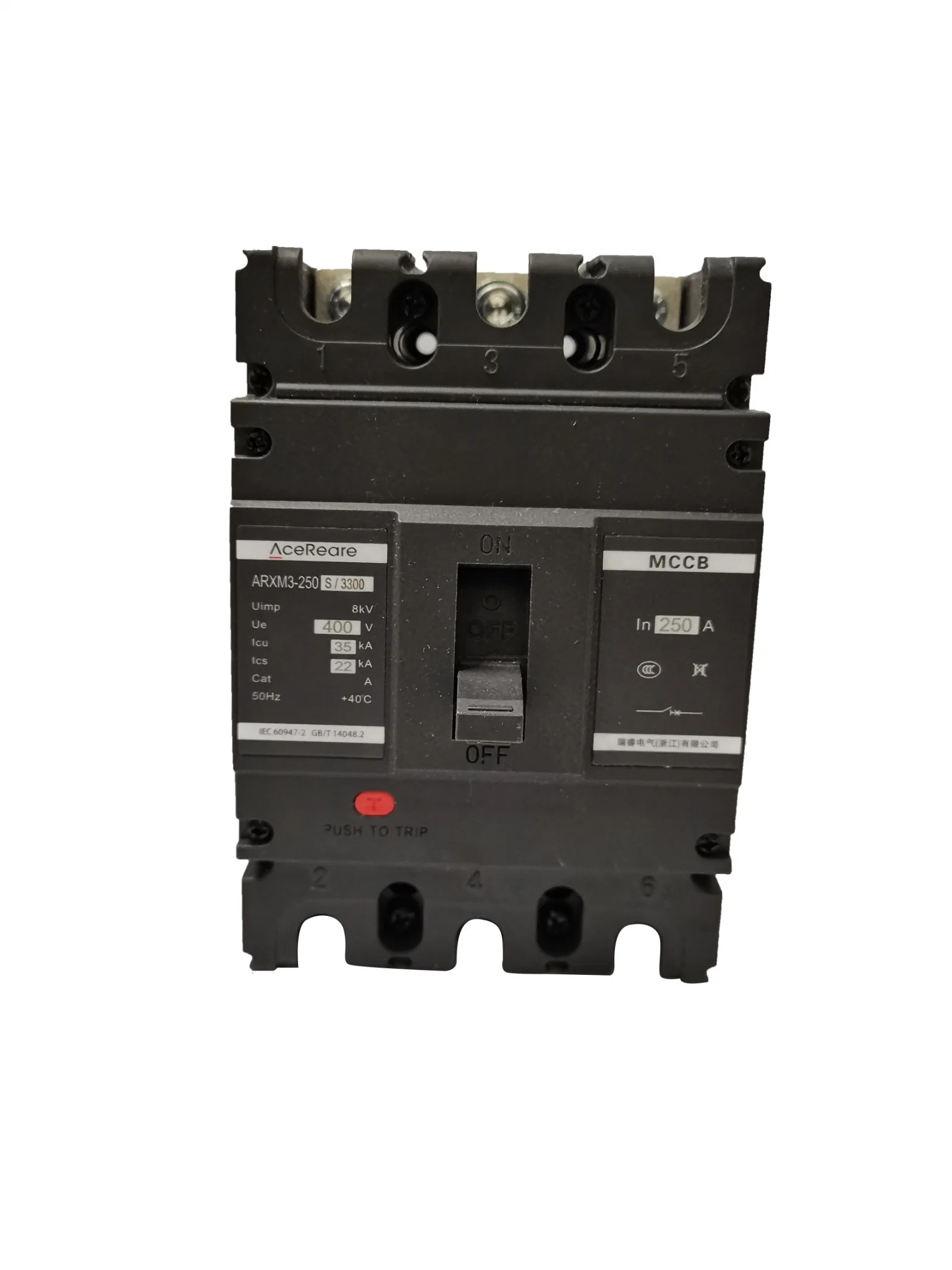 Overload Protection Air Circuit Breaker MCCB Electrical Circuit Breaker