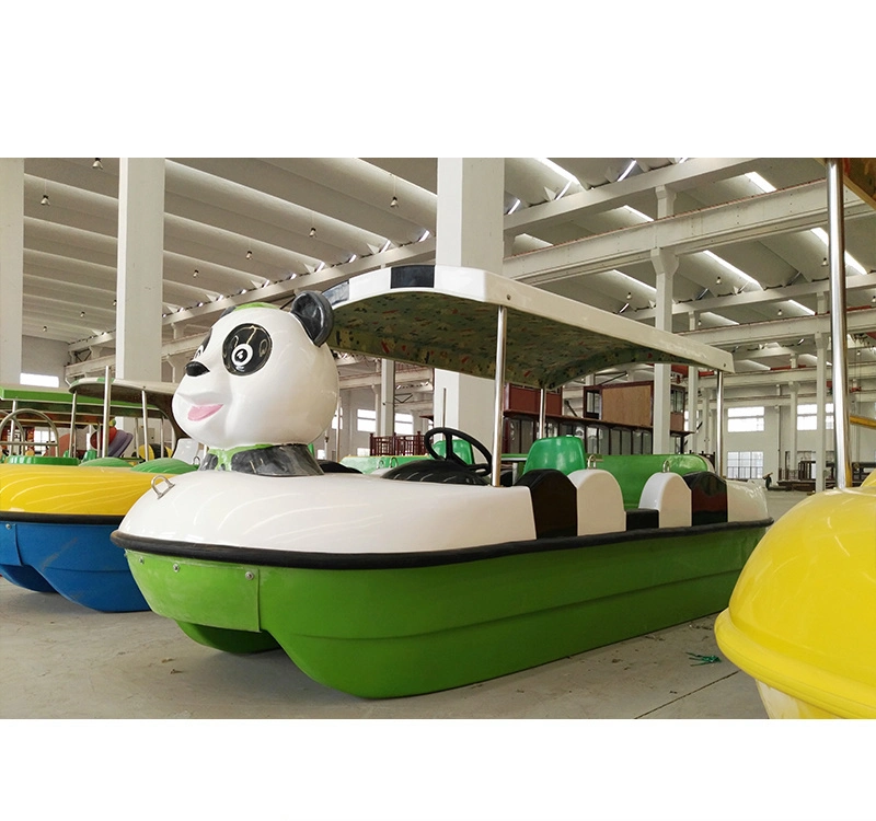 Children&prime; S Favorite Panda Electric Fiberglass Pleasure Boat for Hot Sale