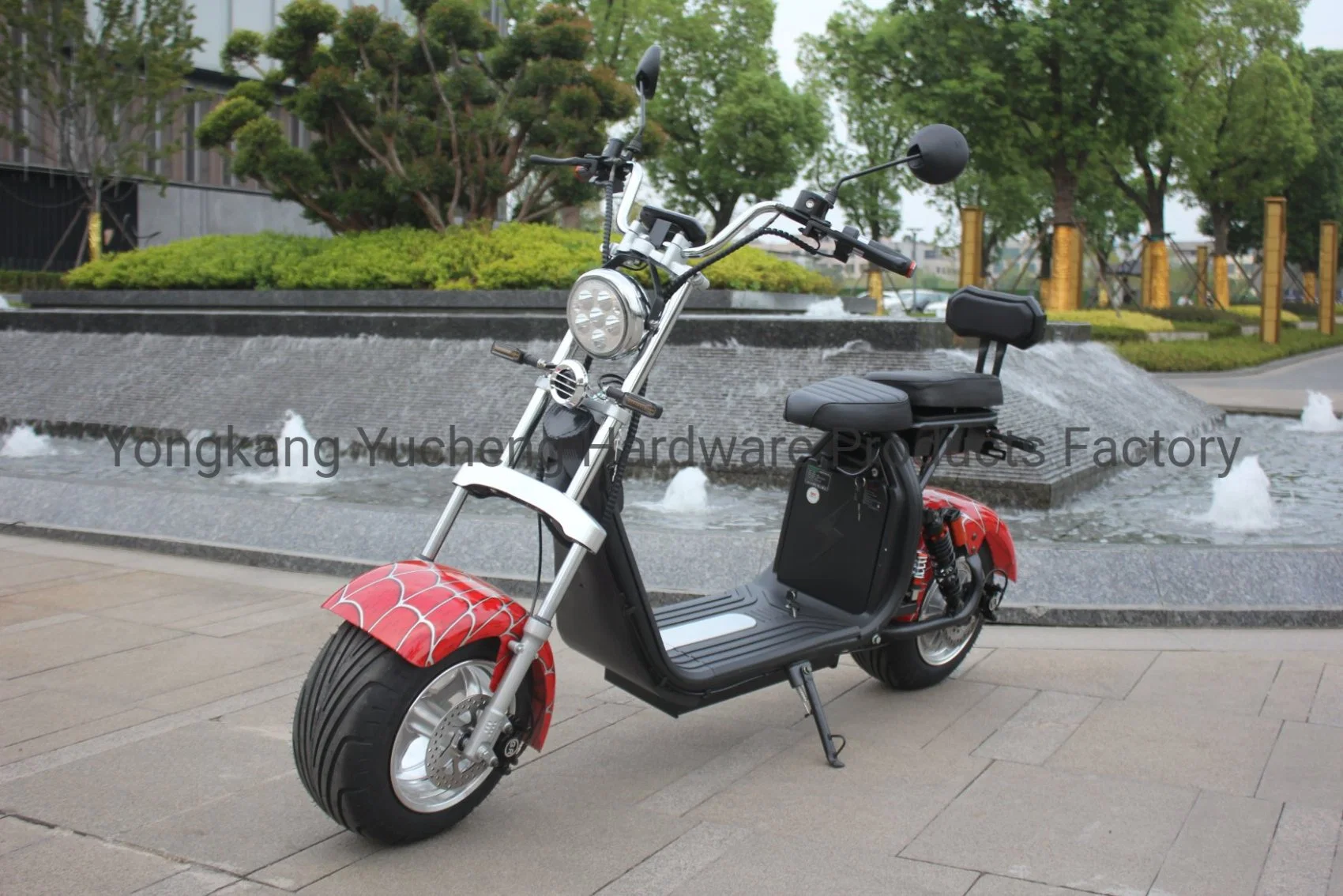 Крупнейший оптовый Mini 60V электрический скутер Citycoco 1500 Вт