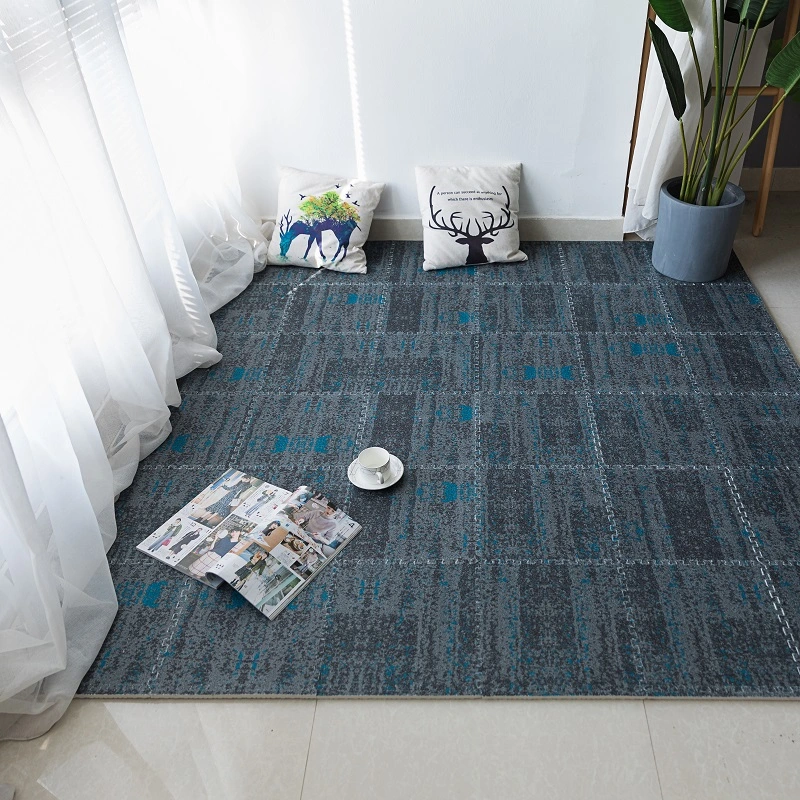 Carpet Split Joint Puzzle Mat Removable for Hotel Bedroom Blanket Puzzle Mat