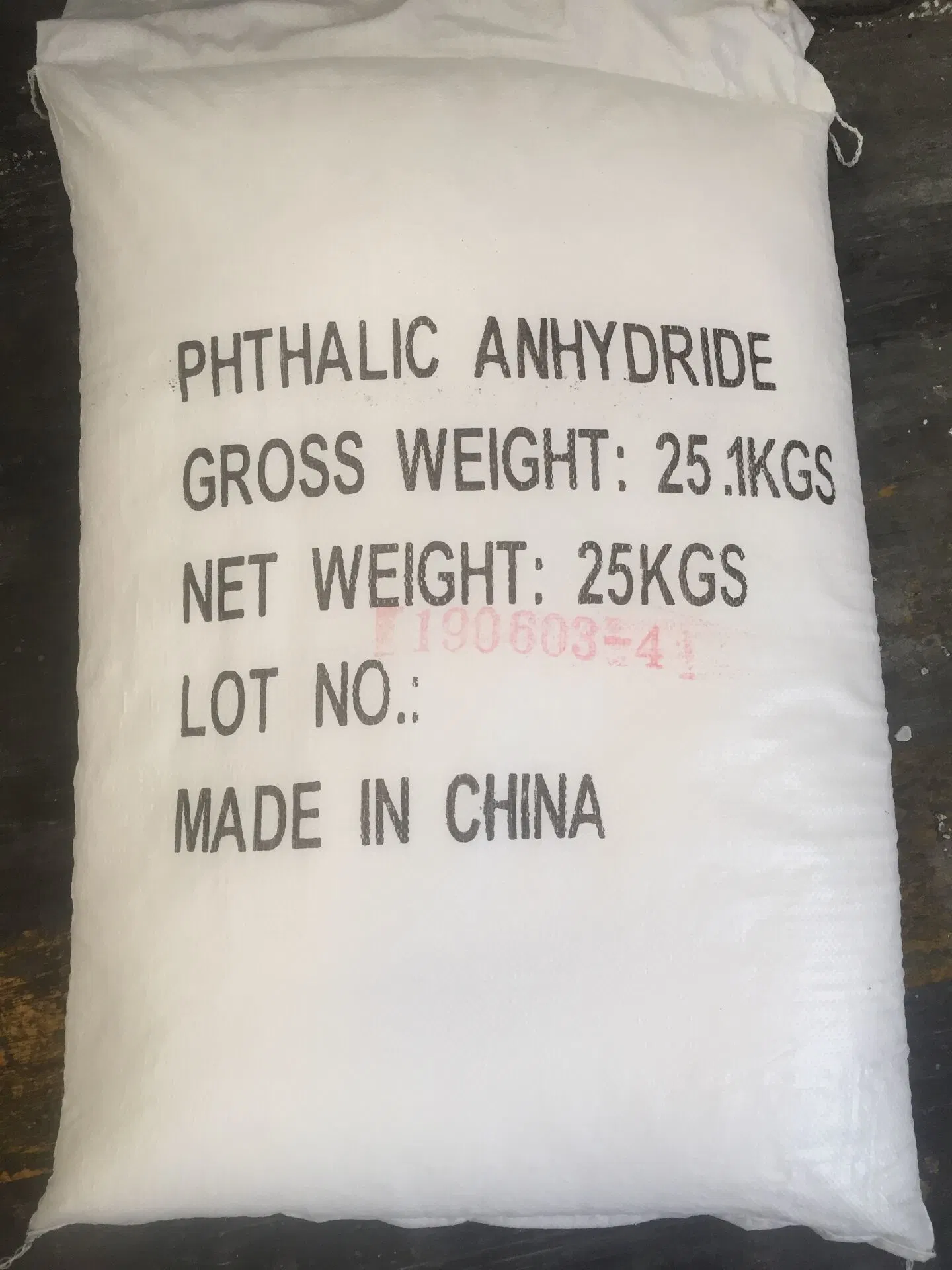 أقل سعر لبلازتيستيزر Phthalic anhydride Powder Cas No 85-44-9