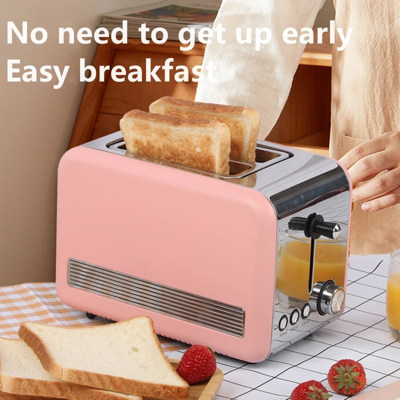 Factory Sales New Cheap Promotion Hotel Kitchen Appliance Bread Maker, Sandwich Toast Maker Stainless Steel 4 Slice Wide Slot Toaster