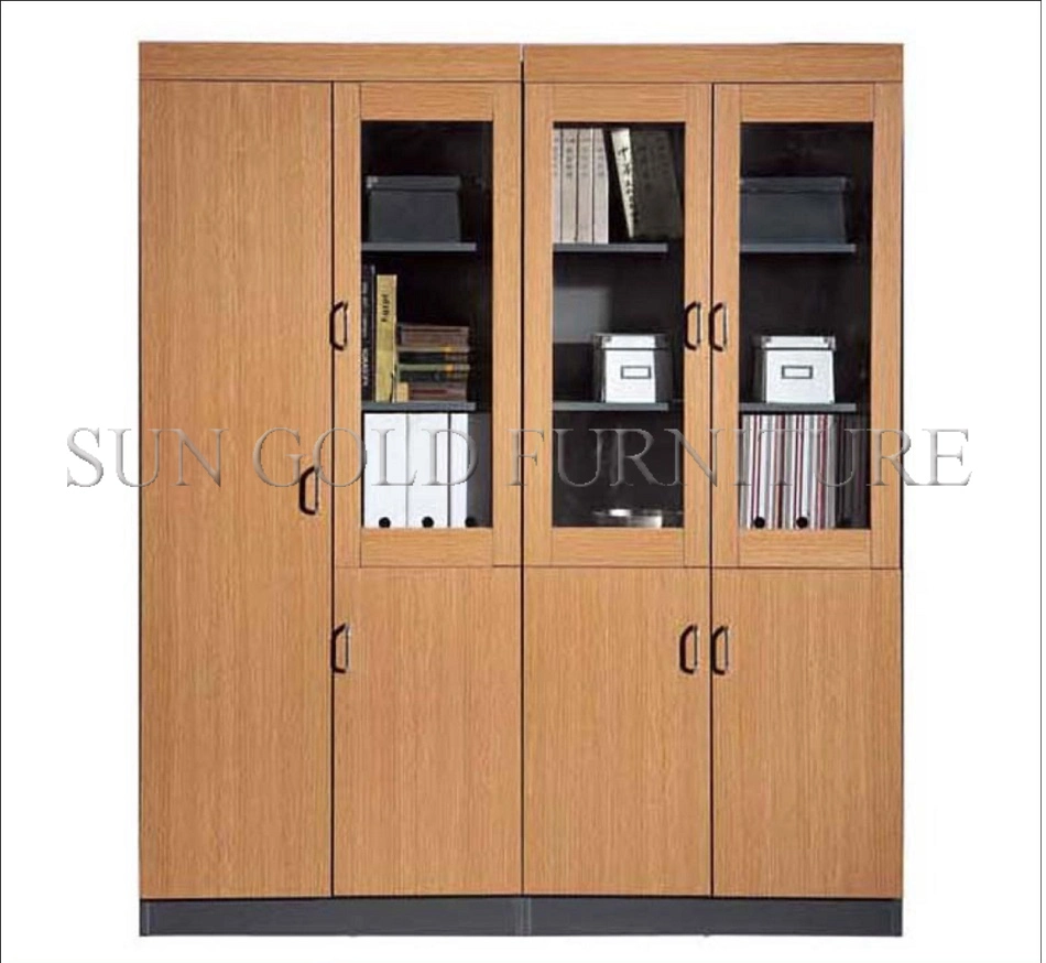 Wooden Storage Cabinet Document Cabinet Shelf (SZ-FCT608)