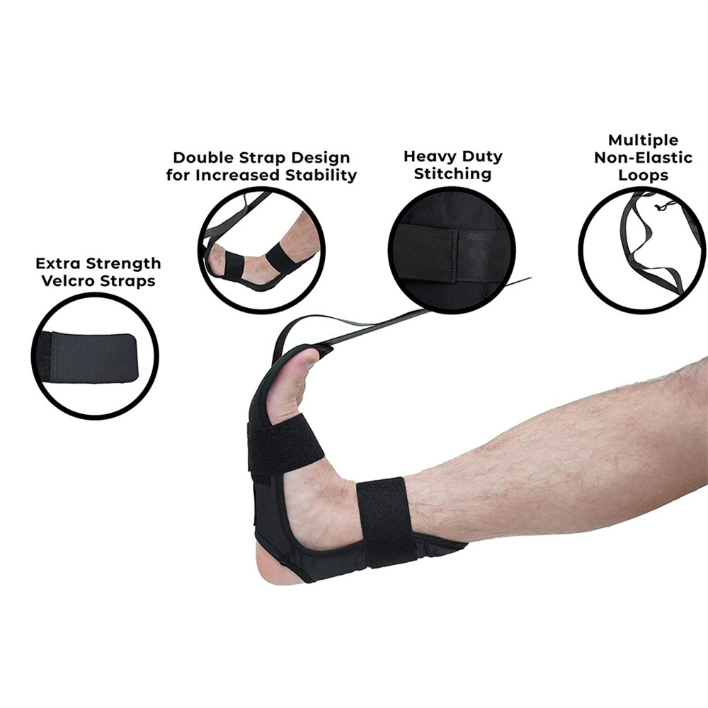 Dropshipping Yoga Ligament Stretching Belt Foot Rehabilitation Strap