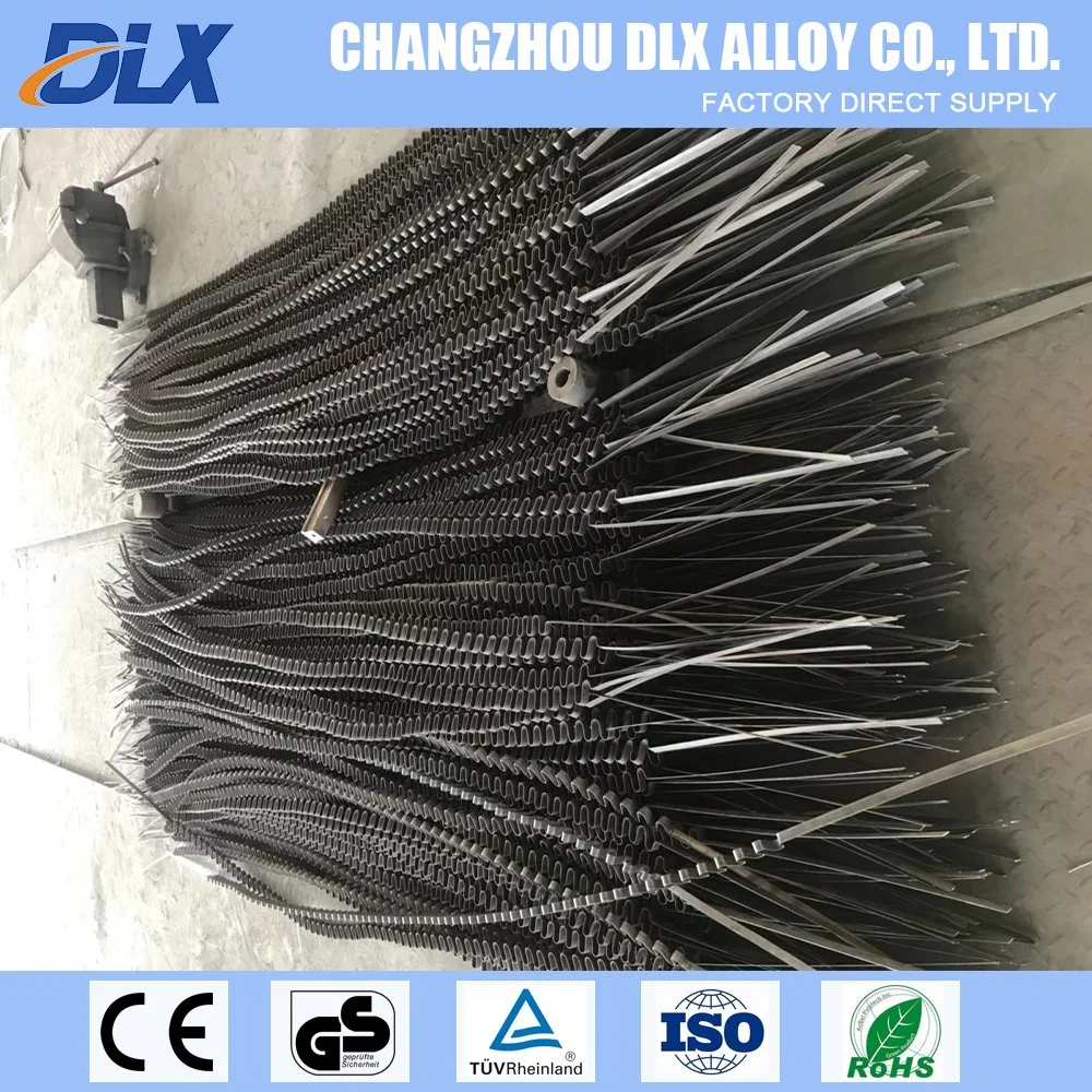 Nichrome V Alloy Cr20ni80 Cr30ni70 Cr15ni60 Resistance Flat Wire Heating Elements for Vacuum Porcelain Furnace