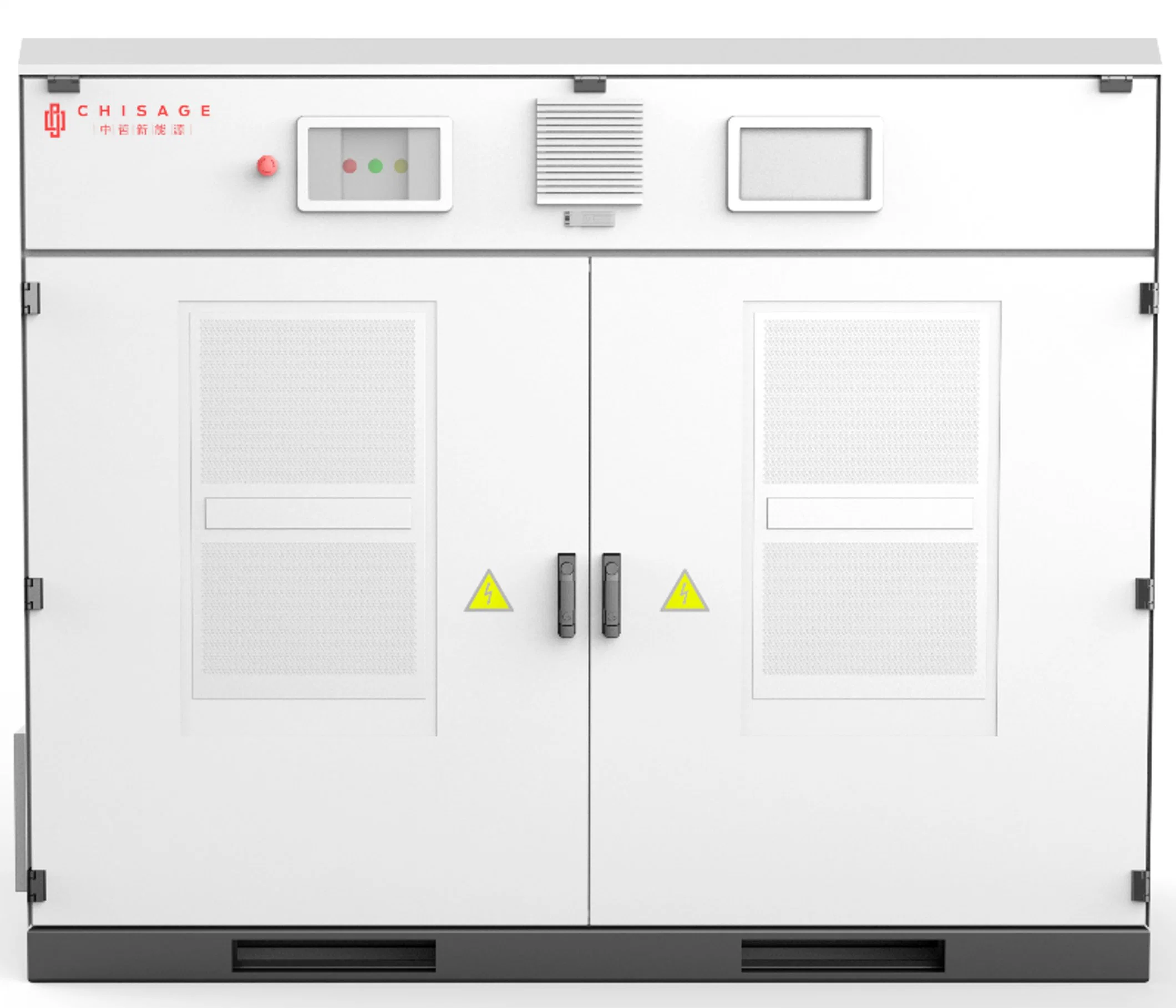 Plug &amp; Play de alta eficiencia 100KW inversor híbrido 200kwh LiFePO4 Batería recargable de armario de sistema de almacenamiento de energía