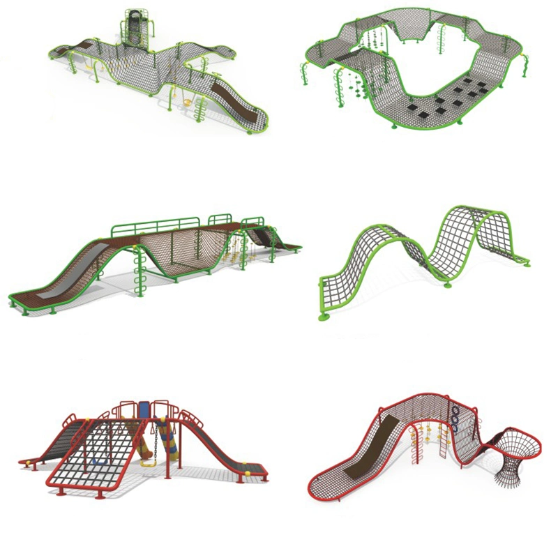 Escalada Net Juegos de Juegos de Zona de Juegos al aire libre para niños Parques de diversiones