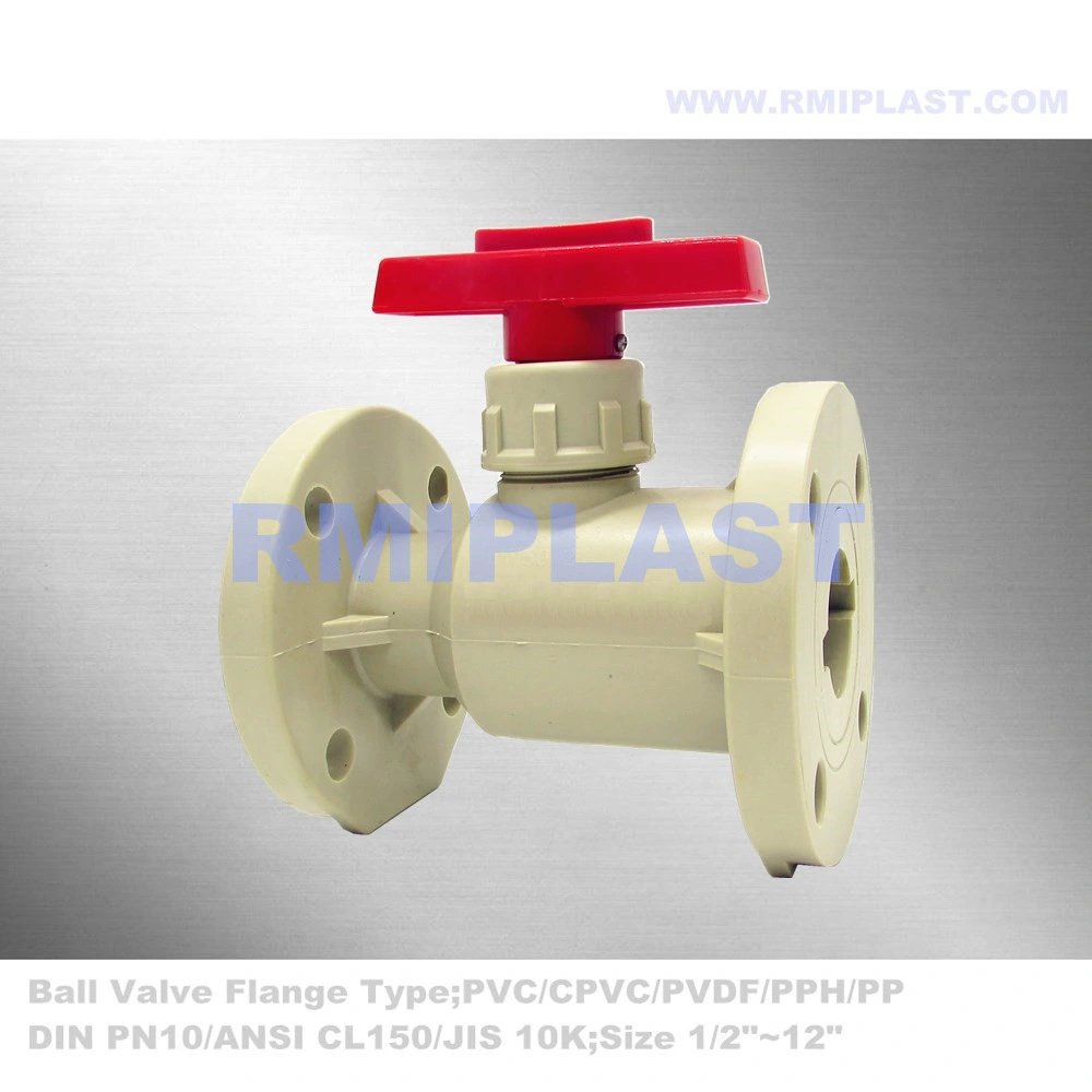 FRPP Rpp Ppgf Ppgr Grpp Gfpp Ball Valve Lever Handle Gear Drive DIN GB Pn10 Pn16 DN15 DN20 DN25 DN32 DN40 DN50 DN65 DN80 DN100 DN125 DN150 DN200 DN250 DN300