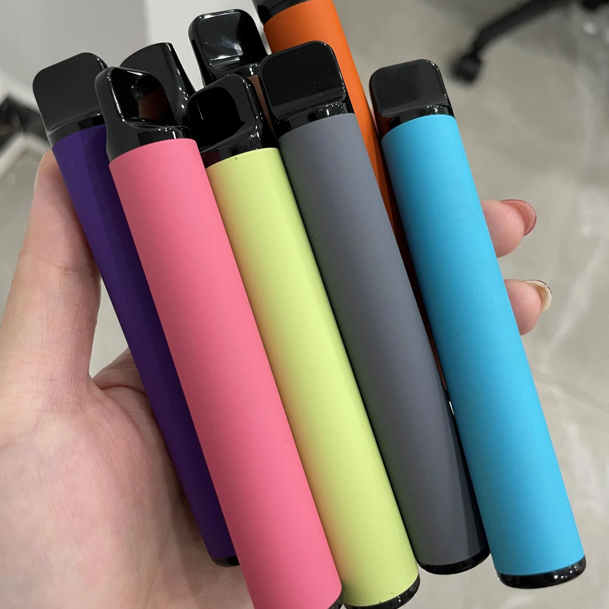 Горячий Vape 1000 Puffs одноразовые Vape оптовой я Vape перо люкс фруктовых вкусов E-сигареты одноразовые перо Hookah отшелушивающей подушечкой бар Quit курения Ecig