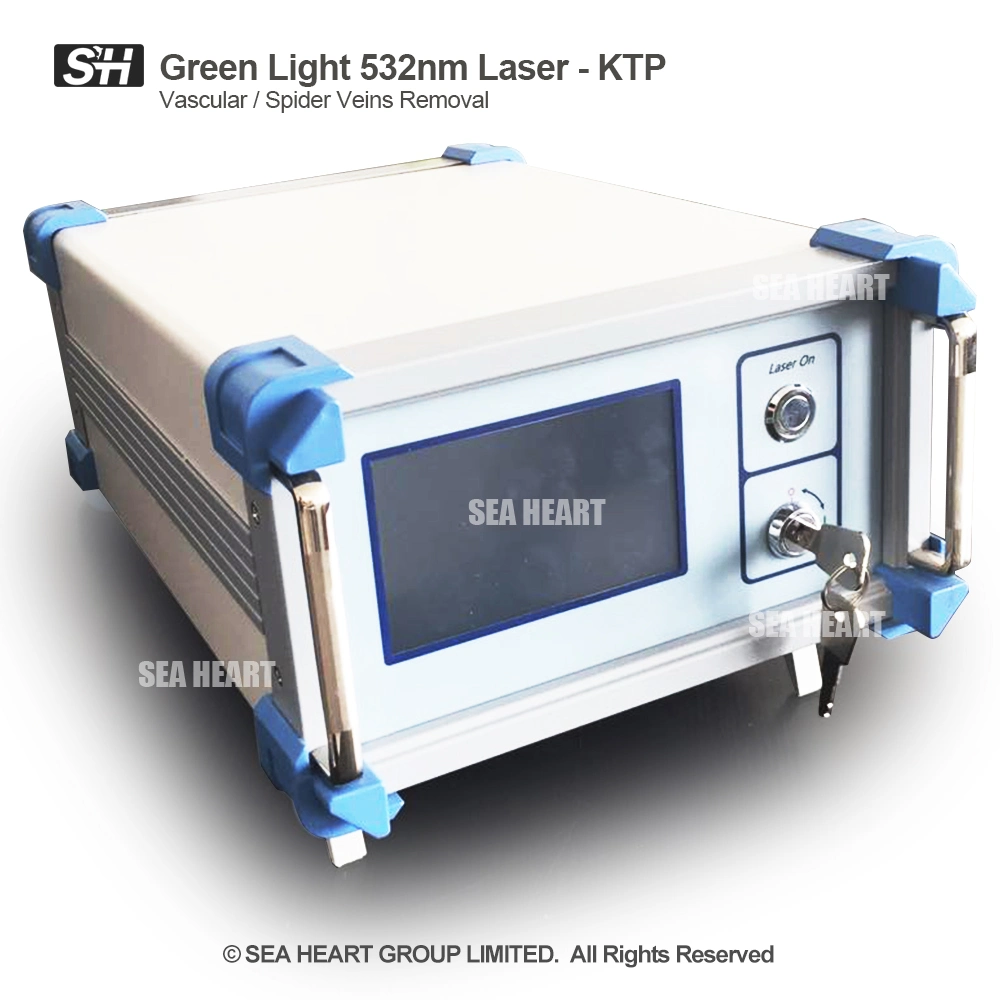 Green Light 532nm Laser for Vascular / Spider Veins Removal