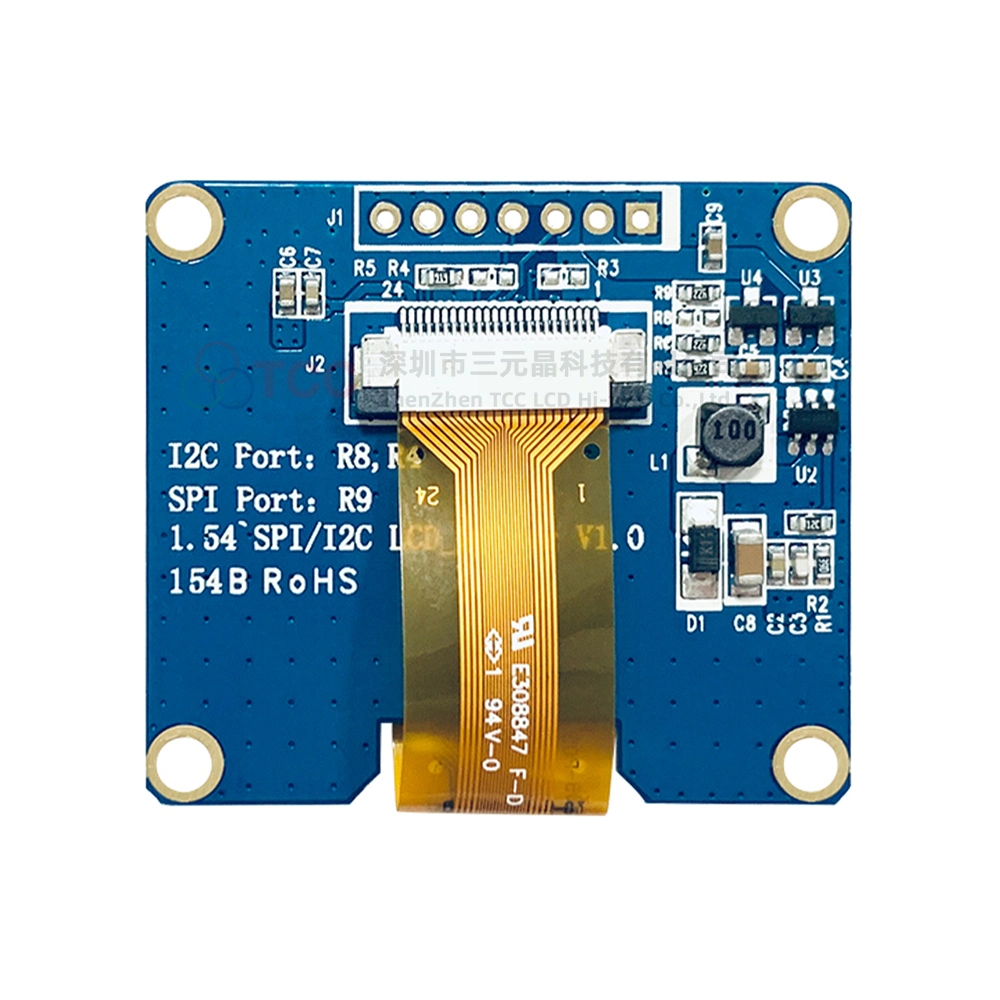 1.54-дюймовый OLED-модуль, 7-контактный, SSD1309, ИС для приводов ЖК-дисплей с интерфейсом SPI 128 X64