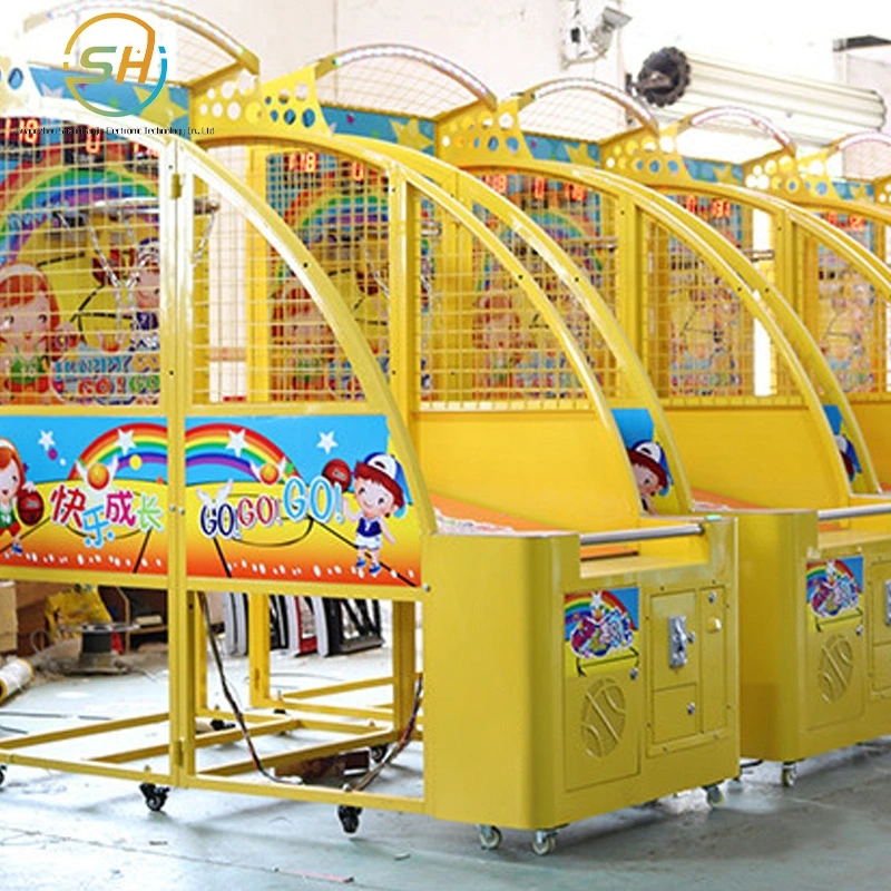 Adult Game City Basketball Machine Children's Basketball Machine Game Machine Equipment Folding Coin-Operated Shooting Machine