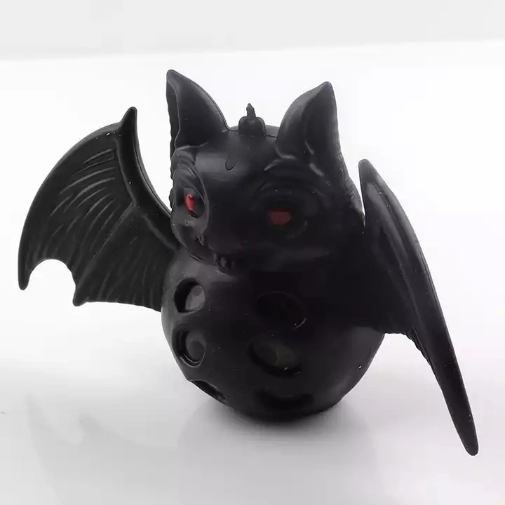 Halloween Novelty Spoof Antistress Bat Fidget Squishies Stress Relief Toy