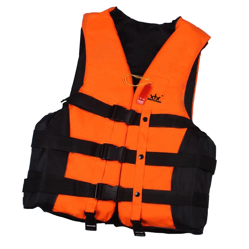 Supplier Manufactures Water Sports Foam Vest Type Marine Life Jacket