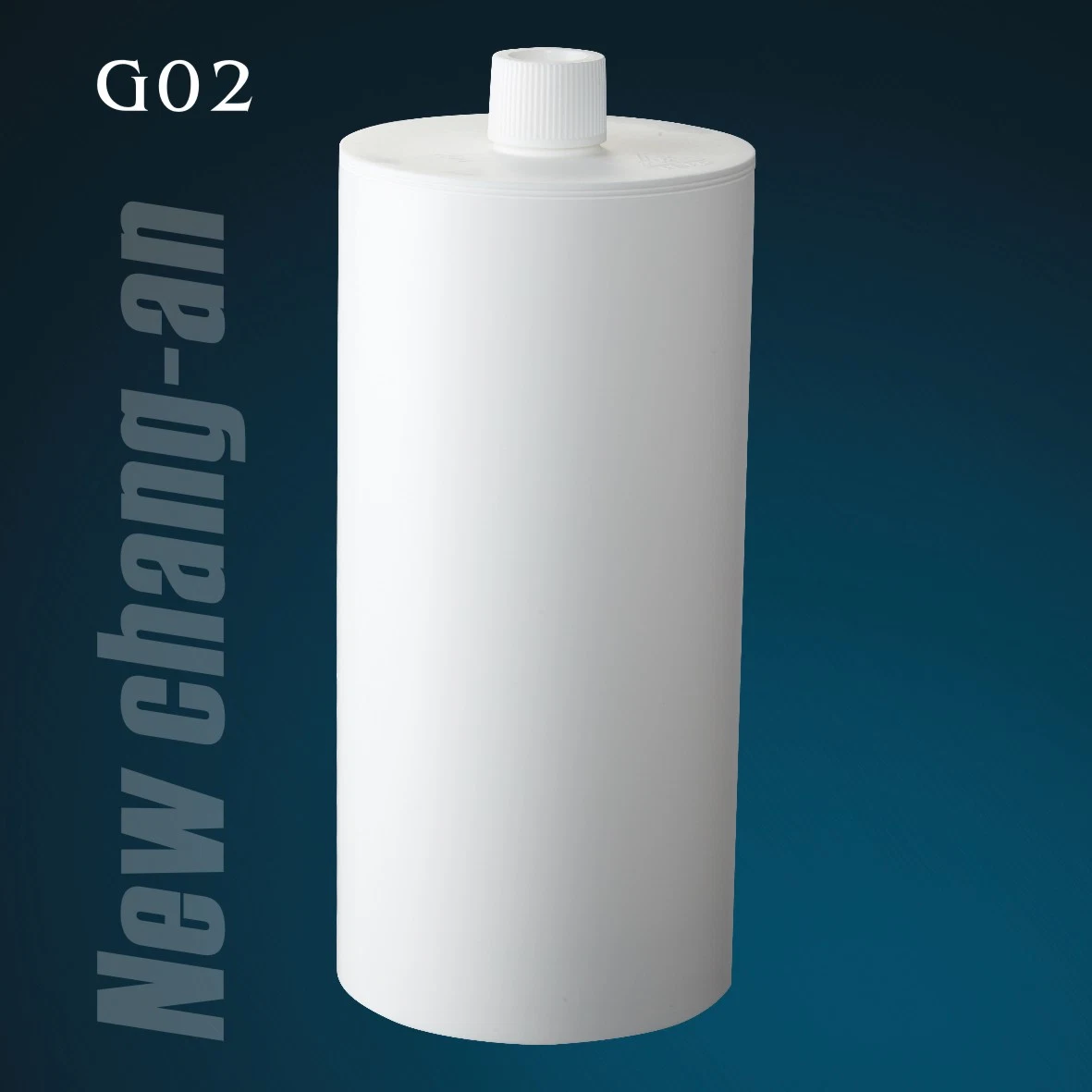 2600ml PEHD gran tubo de plástico vacía para Industrial sellador G02